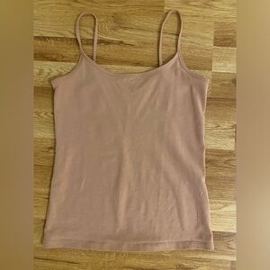 NWOT Next pink strappy tank top